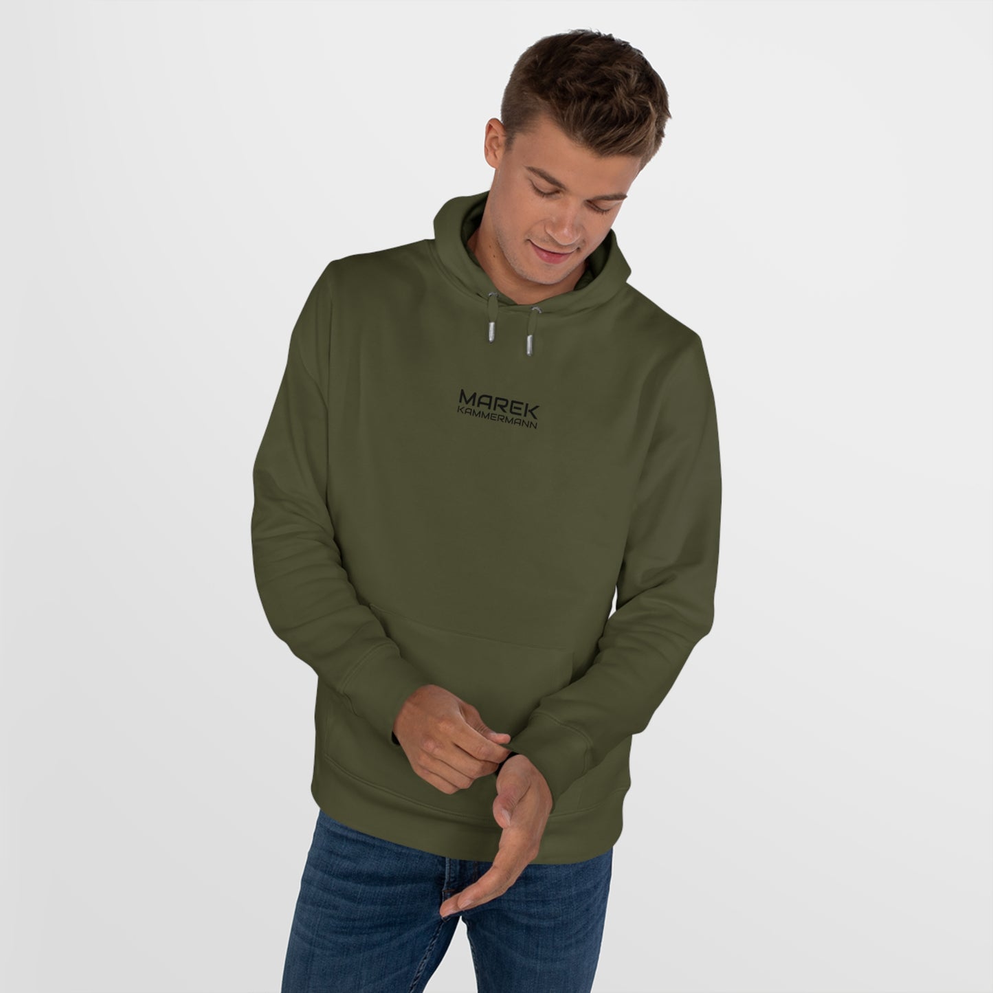 Premium Hoodie Unisex 280g Baumwolle – GOTS & OEKO-TEX zertifiziert | Marek Kammermann Kollektion