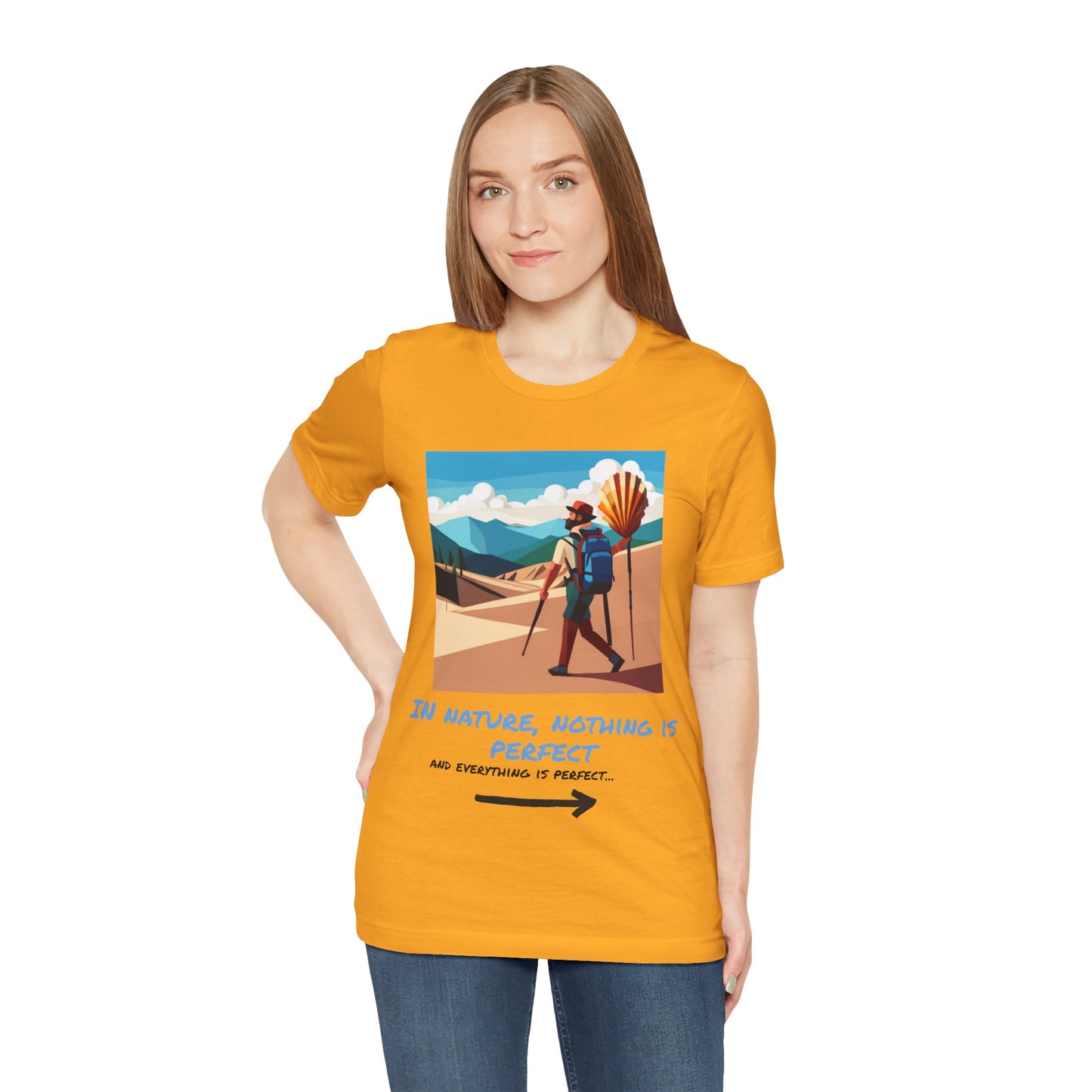 Unisex T-Shirt - In nature nothing is perfect