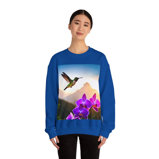 Crewneck Sweatshirt - Kolibri am Mount Everest