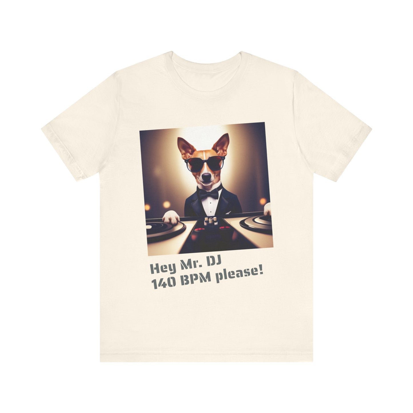 Unisex T-Shirt - Hey Mr. DJ 140 BPM