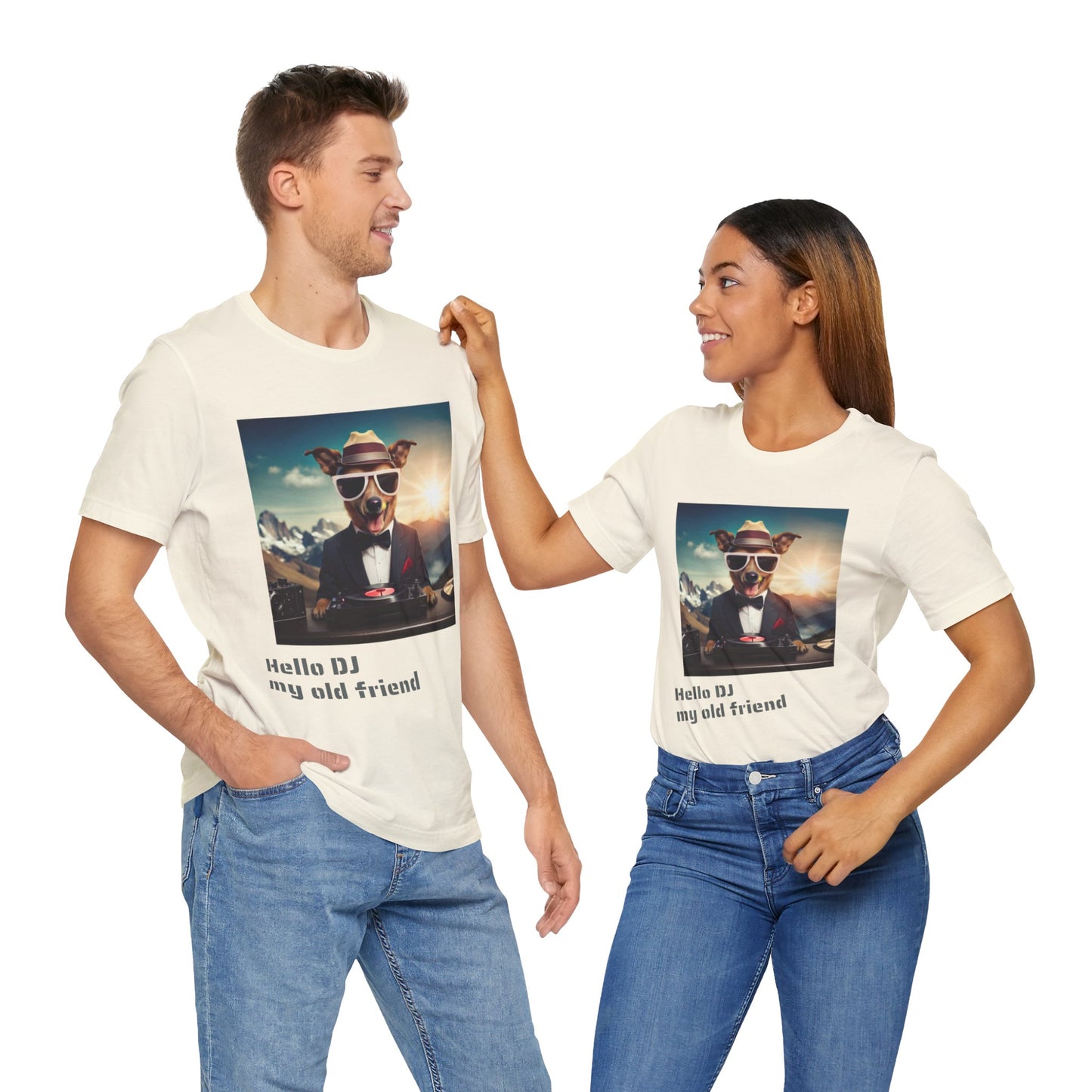 Unisex T-Shirt - Hello DJ my old friend