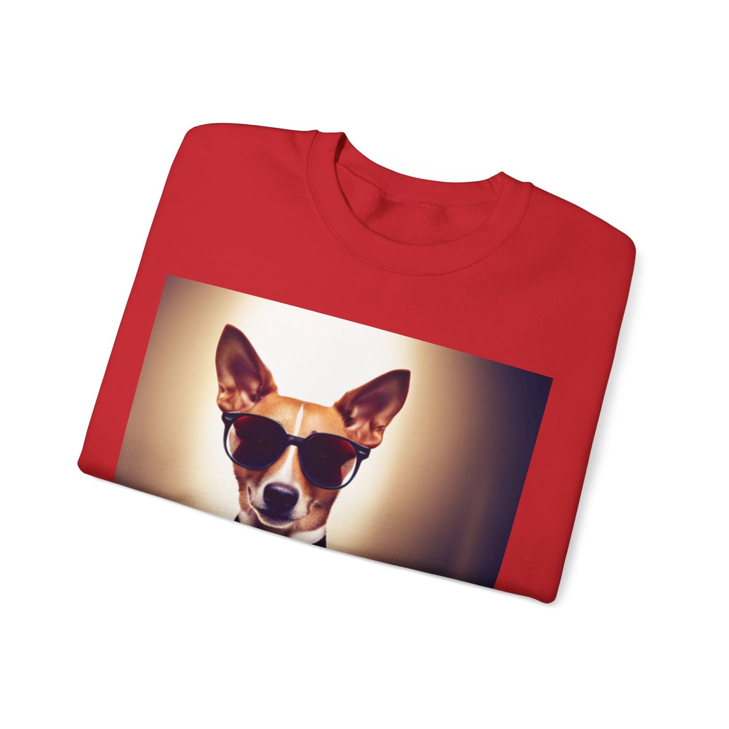 Crewneck Sweatshirt - DJ dog the tuxedo