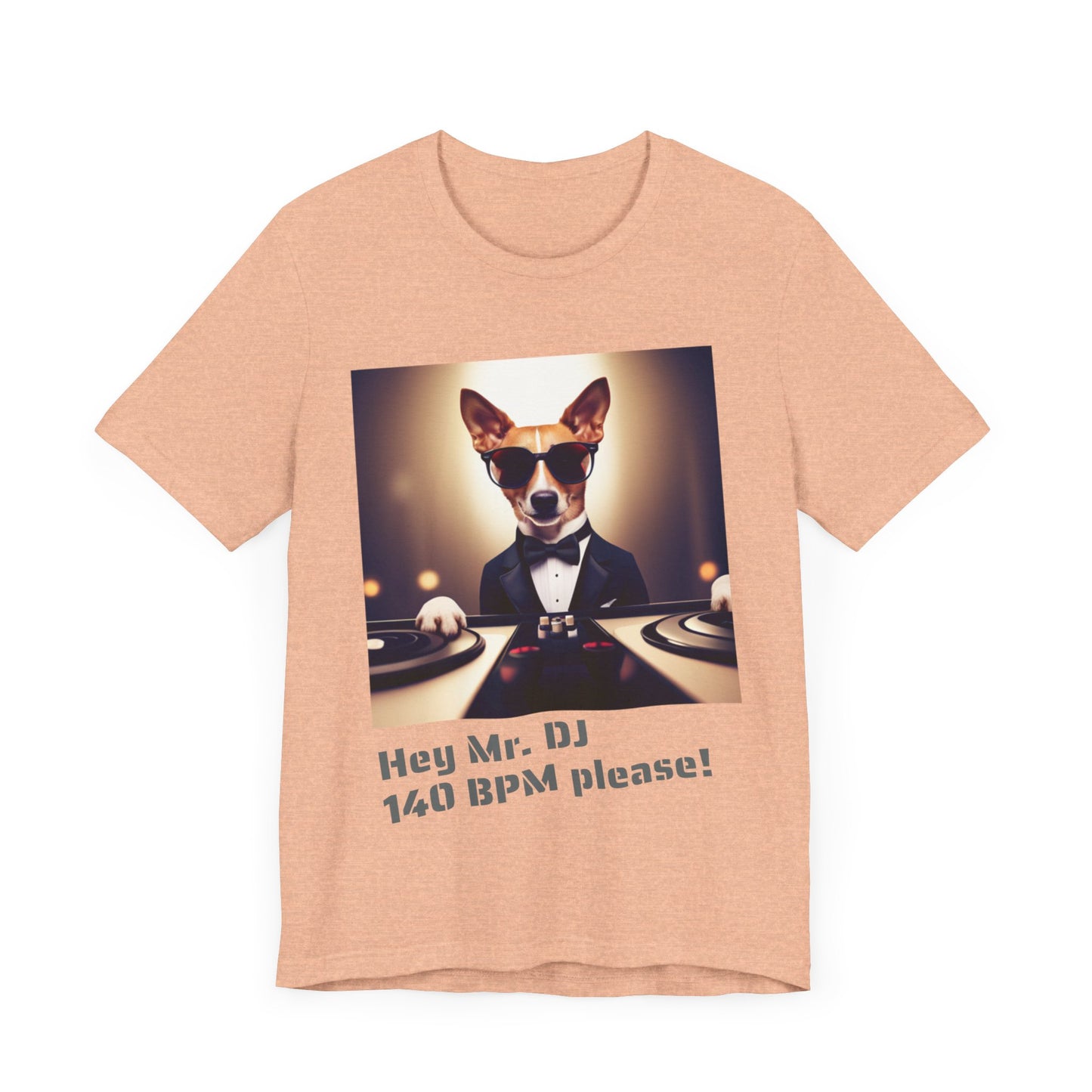 Unisex T-Shirt - Hey Mr. DJ 140 BPM