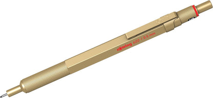rOtring 600 hochwertiger Druckbleistift 0,5 mm – Gold (HB)