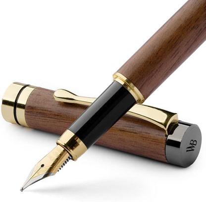 Wordsworth & Black - hochwertiger Füllfederhalter Set aus Bambusholz