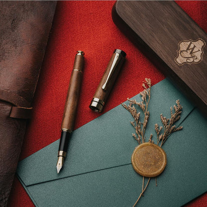 Wordsworth & Black - hochwertiger Füllfederhalter Set aus Bambusholz