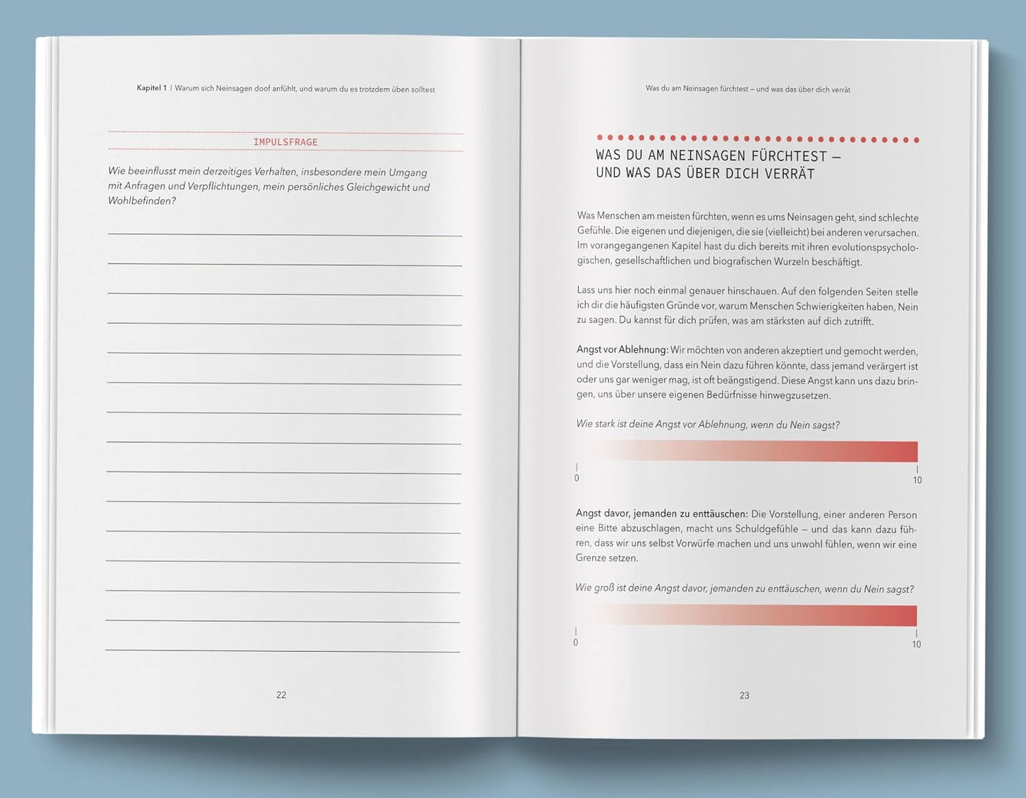 Neinsagen ohne schlechtes Gewissen – Workbook für mehr Selbstachtung