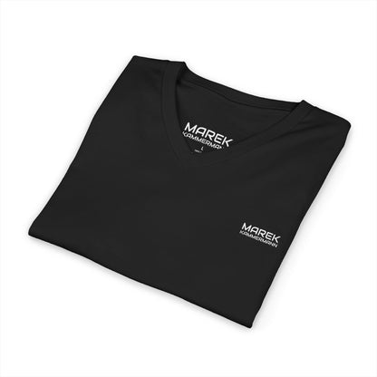 V-Neck Shirt Damen & Herren Unisex – Retail Fit Baumwolle | Marek Kammermann Collection