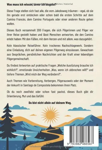 Jakobsweg – 200 Fragen | Alles, was du über den Camino wissen musst - mit Pilgerzitaten