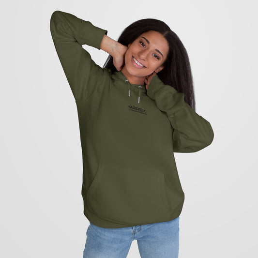 Premium Hoodie Unisex 280g Baumwolle – GOTS & OEKO-TEX zertifiziert | Marek Kammermann Kollektion