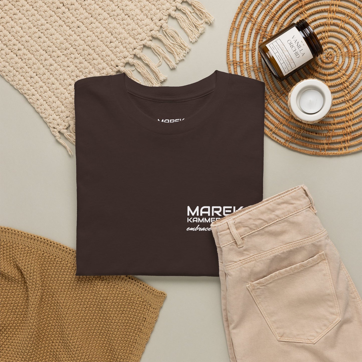 Klassisches Crewneck Shirt aus US-Baumwolle – Nachhaltig & Langlebig | Marek Kammermann