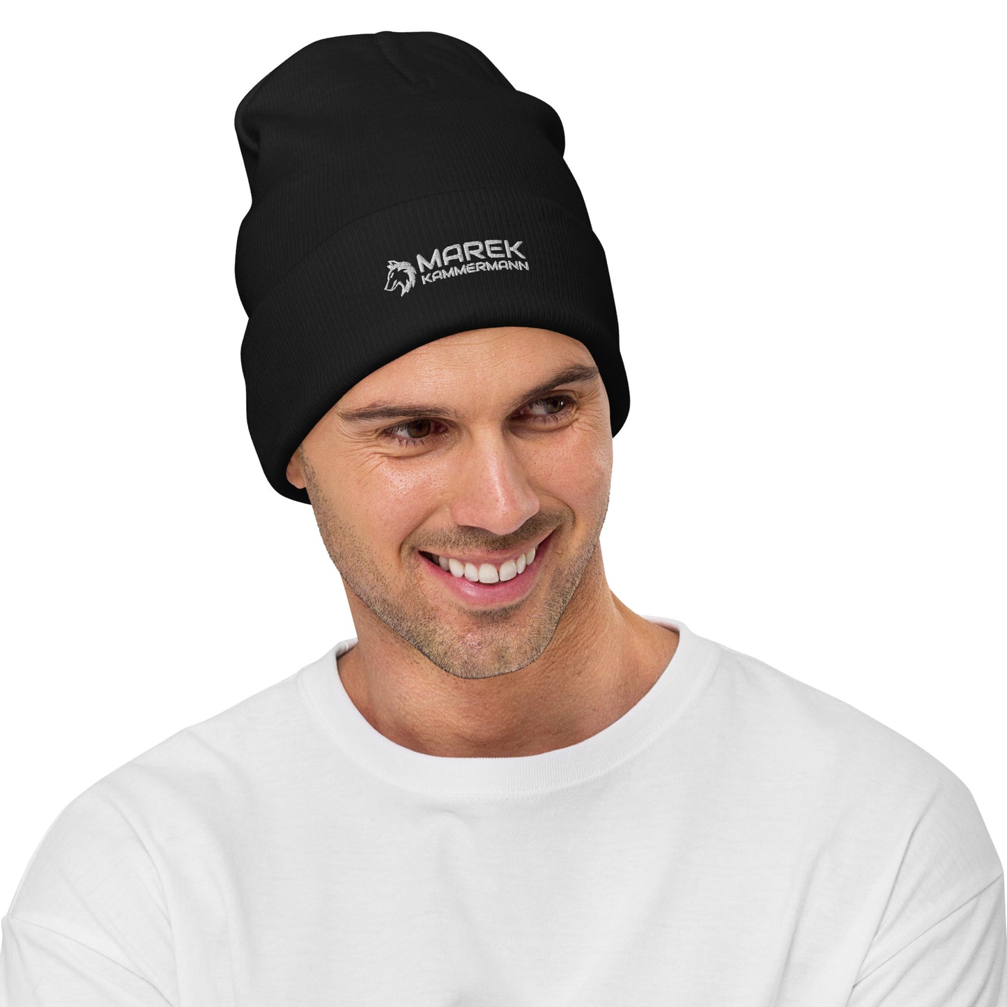 Bestickte Beanie - Logo Front