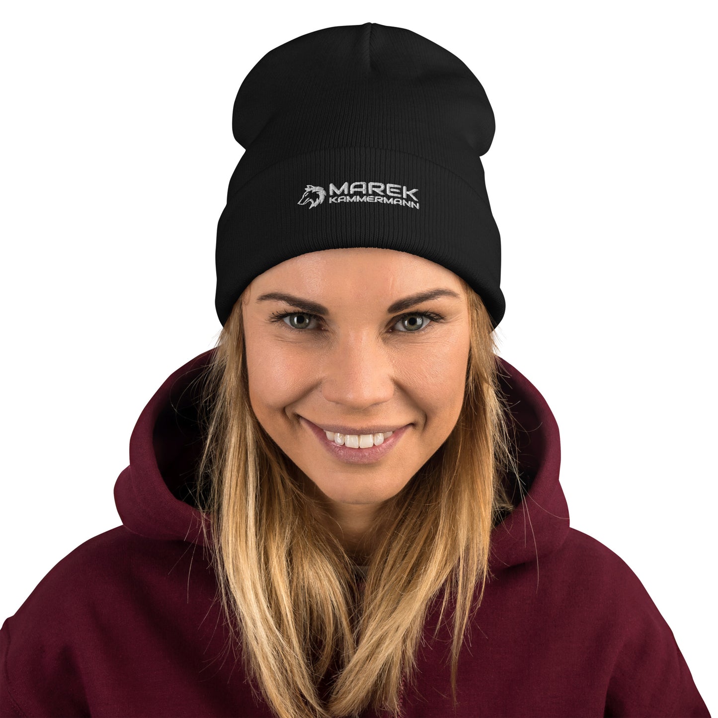 Bestickte Beanie - Logo Front