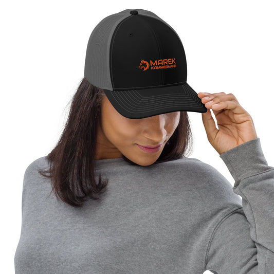 Trucker-Cap bestickt mit Logo vorne