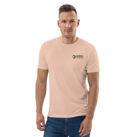 Herren-Bio-Baumwoll-T-Shirt - Logo vorne